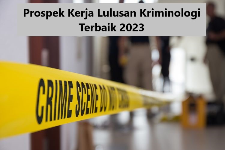 Prospek Kerja Lulusan Kriminologi Terbaik 2023